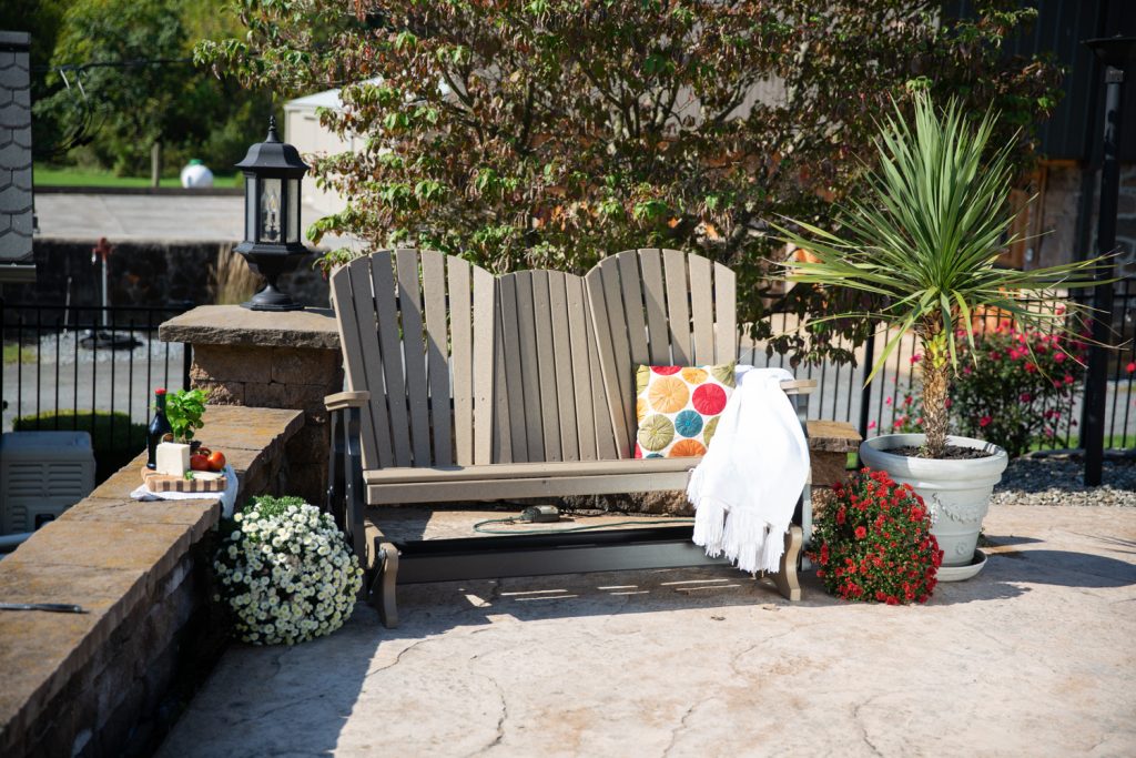 5' Fanback Console Glider - Image 2